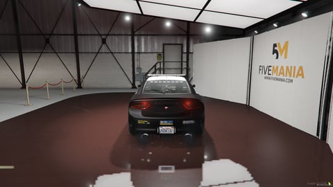 FIVEM Dodge Charger | Lore Friendly Police Patrol Car | Working Emergency Lights | Detailed Interior | Liveries | Add-On | Optimized | Fivem Ready | High Quality, image 6