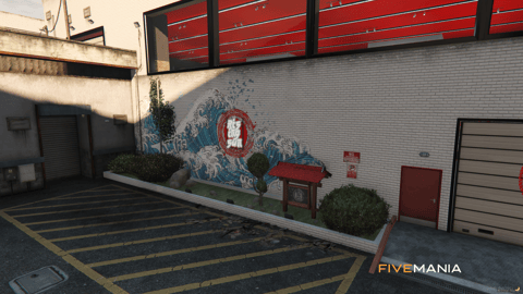 FIVEM Risingsun Mechanic Shop | Custom Mechanic Shop MLO | Interior & Exterior | Repair Bays | Add-On | Optimized | Fivem Ready | High Quality — image 5