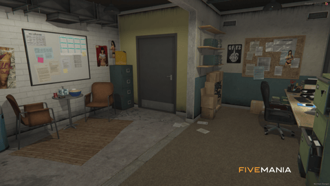FIVEM Mosley | Full-Service Auto Shop MLO | Interior & Exterior | Reception Area | Workshop Bays | Locker Room | Add-On | Optimized | Fivem Ready | High Quality — image 8