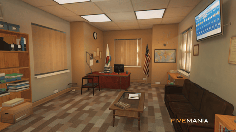 FIVEM Sandy University | Immersive University MLO | Interior & Exterior | Classrooms | Lockers | Lobby | Add-On | Optimized | Fivem Ready | High Quality — image 16