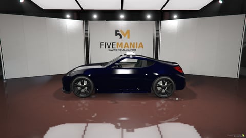FIVEM Nissan 370Z | Realistic Sports Car [Unbadged] Add-On | Working Emergency Lights | Optimized | Fivem Ready | High Quality, image 7