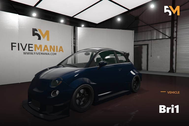 FIVEM Bri1, Custom Compact Car [Unbadged] Add-On