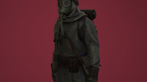 Rust Nomad | FiveM Male Ped | Post-Apocalyptic Survivor | Multiple Outfits | Optimized & Fivem Ready [Add-On] cover