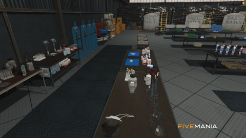 FIVEM Coke Lab | Underground Drug Production MLO | Interior & Exterior | Add-On | Optimized | Fivem Ready | High Quality — image 5