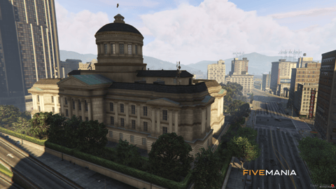 FIVEM City Hall Downtown | Grand Government MLO | Interior & Exterior | Add-On | Optimized | Fivem Ready | High Quality — image 11