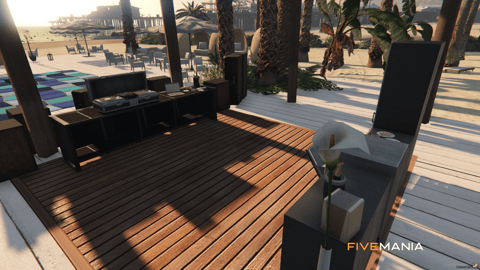 FIVEM Vespucci Beach Club | Luxury Beachfront MLO | Pools & Bars | DJ Booth | Seating Areas | Exterior Map | Add-On | Optimized | Fivem Ready | High Quality — image 6