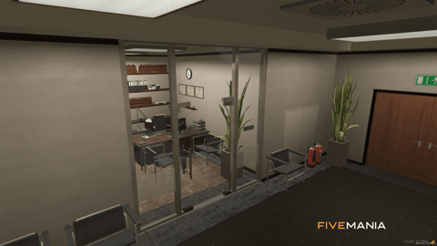 FIVEM Fib Secret Building | Secret Government Facility MLO | Interior & Exterior | Multiple Offices | Armory | Add-On | Optimized | Fivem Ready | High Quality — image 16