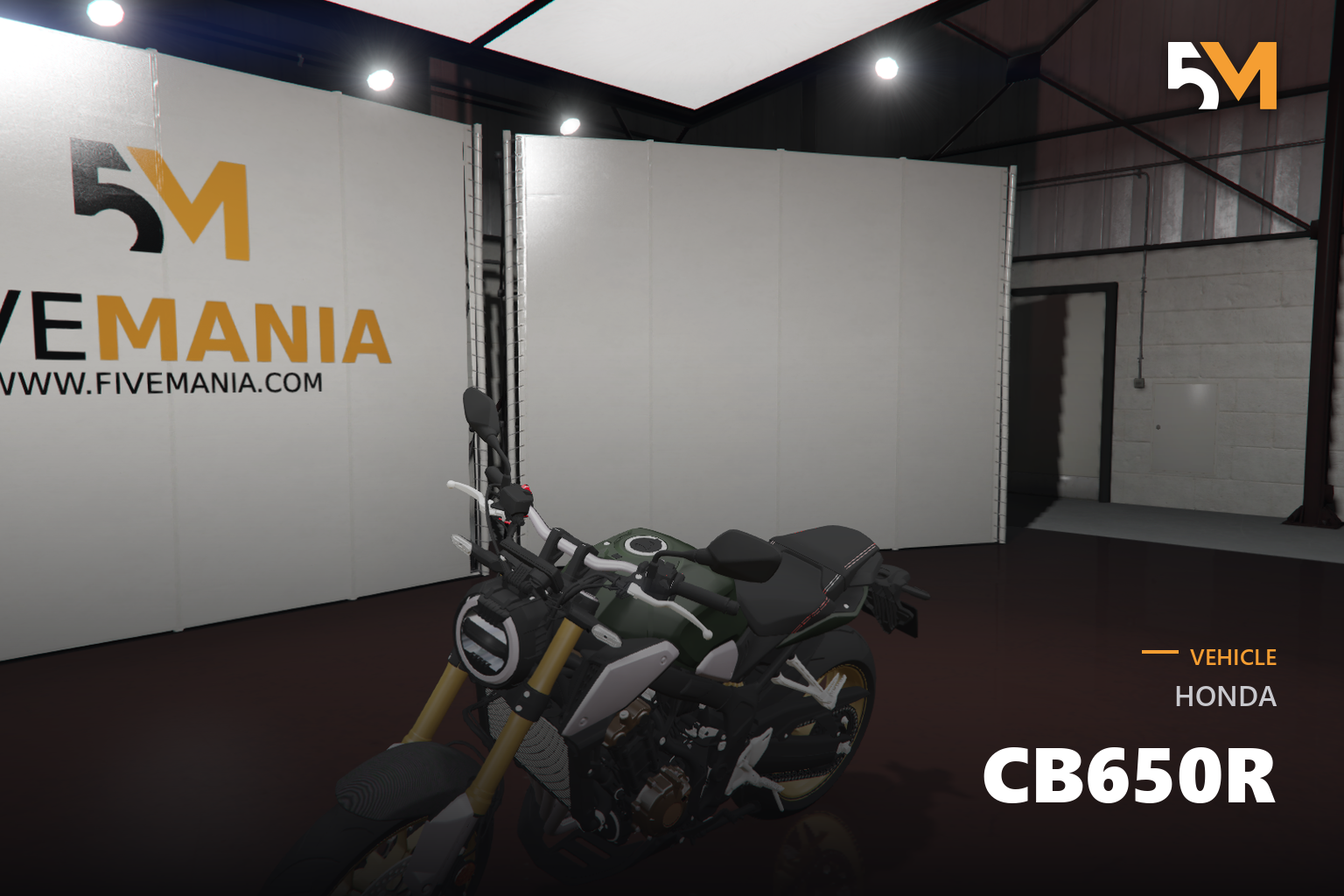 FIVEM Honda CB650R | Realistic Motorcycle [Add-On] | Optimized | Fivem Ready | High Quality