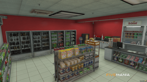 FIVEM Los Santos Customs Mechanic Airport Section | Expanded Mechanic Shop MLO | Interior & Exterior | Lounge Area | Underground Parking | Add-On | Optimized | Fivem Ready | High Quality — image 27