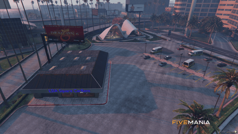 FIVEM Airport Square | Modern Airport Area MLO | Interior & Exterior | Car Rental & Cafe | Add-On | Optimized | Fivem Ready | High Quality — image 17