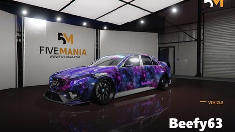 FIVEM Beefy63 | Custom Tuned Sports Sedan [Unbadged] Add-On | Custom Livery | Widebody Kit | Aftermarket Parts | Add-On | Optimized | Fivem Ready | High Quality cover