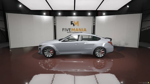FIVEM Nightclaw1b | Lore Friendly Sports Sedan | Interior & Exterior | Working Lights | Custom Wheels | Add-On | Optimized | Fivem Ready | High Quality, image 6