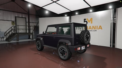 FIVEM Canny1 | Realistic Off-Road SUV [Unbadged] Add-On | Interior & Exterior | Working Lights | Custom Wheels | Optimized | Fivem Ready | High Quality, image 8