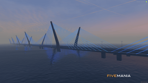 FIVEM Caryo Bridge | Custom Map Extension | Lore-Friendly | Custom Lighting | Detailed Design | Add-On | Optimized | Fivem Ready | High Quality — image 6