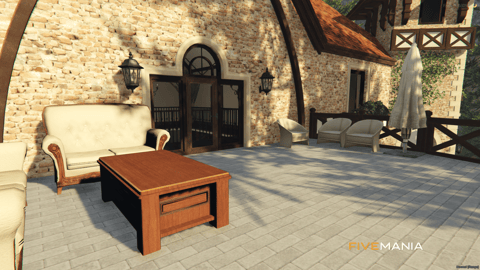 FIVEM Mountain House | Luxury Mountain Estate | Interior & Exterior | Multiple Rooms | Add-On | Optimized | Fivem Ready | High Quality — image 5