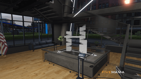 FIVEM Mission Row Pd V4 | Modern Police Station MLO | Interior & Exterior | Multiple Rooms | Control Room | Jail Cells | Add-On | Optimized | Fivem Ready | High Quality — image 29