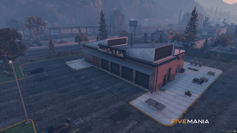 FIVEM Bayside Ride And Rev Mechanic | Custom Mechanic Shop MLO | Interior & Exterior | Add-On | Optimized | Fivem Ready | High Quality — image 2