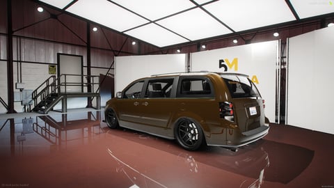 FIVEM Caraem | Realistic Minivan [Unbadged] Add-On | Custom Bodykit | Fivem Ready | High Quality — image 8