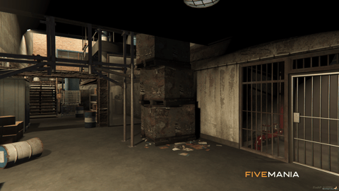 FIVEM Bridge Hideout | Secret Under-Bridge MLO Hideout | Interior & Exterior | Meeting Room | Office Space | Add-On | Optimized | Fivem Ready | High Quality — image 9