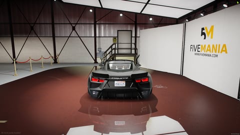 FIVEM Coquette4c | Realistic Sports Car Add-On | Interior & Exterior | Working Lights | Custom Wheels | Optimized | Fivem Ready | High Quality — image 6