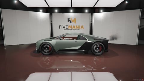 FIVEM Bugatti Chiron | Lore Friendly Hypercar Add-On | Interior & Exterior | Working Lights | Optimized | Add-On | Fivem Ready | High Quality, image 6