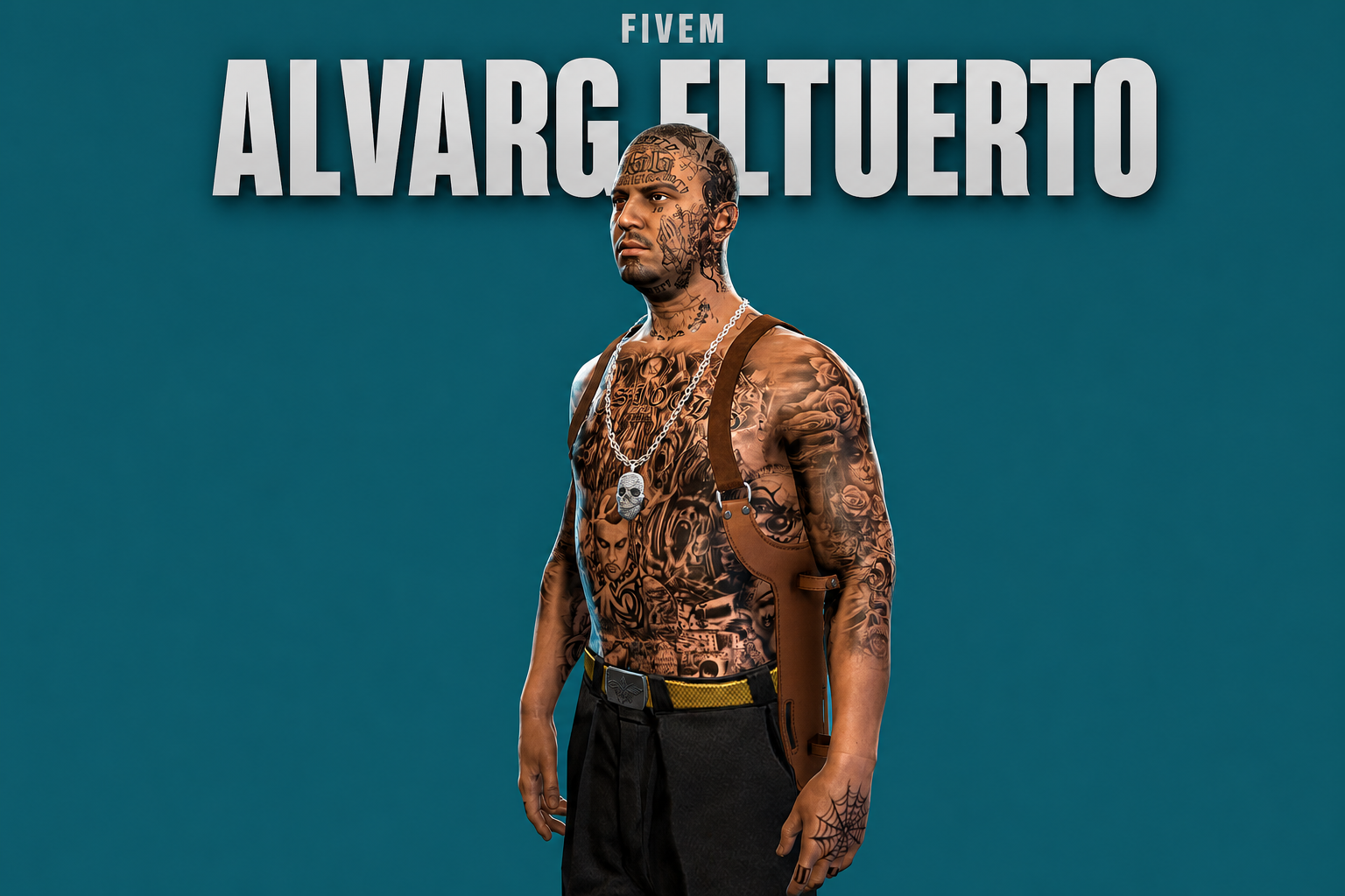Alvarg Eltuerto | Male Ped | Multiple Outfits | Optimized & Fivem Ready [Add-On]
