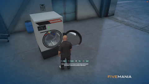 FIVEM Money Washing | Money Laundering Script | Interactive Washing Machine | Custom UI | Add-On | Optimized | Fivem Ready | High Quality, image 2