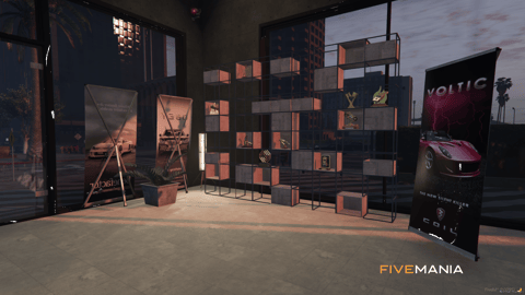 FIVEM Vice Car Dealer | Luxury Car Dealership MLO | Interior & Exterior | Modern Design | Showroom & Offices | Add-On | Optimized | Fivem Ready | High Quality — image 13