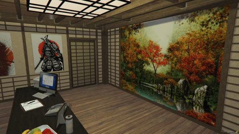 FIVEM Japanese Restaurant | Authentic Dining MLO | Interior & Exterior | Full Kitchen | Bar Area | Office | Add-On | Optimized | Fivem Ready | High Quality — image 11