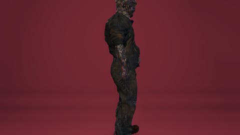 Mortimer | FiveM Male Ped | Mutated Zombie Character | Multiple Outfits | Optimized & Fivem Ready [Add-On], image 6