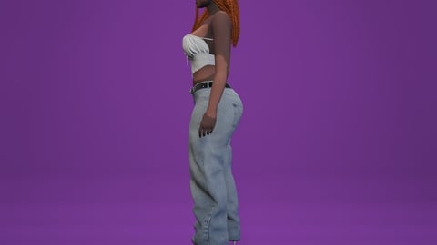 Estina | Female Ped | Multiple Outfits | Optimized & Fivem Ready [Add-On] — image 9