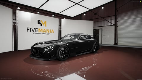 FIVEM Mercedes-AMG GT | Realistic Sports Car [Badged] Add-On | Interior & Exterior | Working Lights | Tuning Parts | Optimized | Fivem Ready | High Quality — image 3