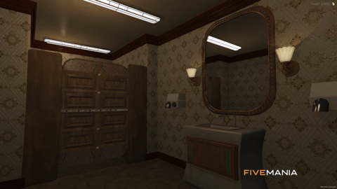 FIVEM Al Dentes Restaurant | Authentic Italian Dining MLO | Interior & Exterior | Rooftop Terrace | Full Kitchen | Bar Area | Add-On | Optimized | Fivem Ready | High Quality — image 9