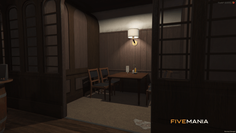FIVEM The Last Night Bar | Classic Pub MLO | Interior & Exterior | Custom Props | Detailed Bar | Add-On | Optimized | Fivem Ready | High Quality — image 8