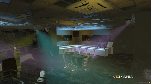 FIVEM Blackmarket Hideout | Multi-Purpose Criminal MLO | Drug Lab | Gambling Den | Bar Interior | Interior & Exterior | Add-On | Optimized | Fivem Ready | High Quality — image 17