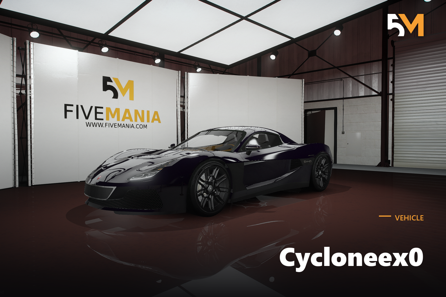 FIVEM Cycloneex0 | Realistic Sports Car [Unbadged] Add-On | Optimized | Fivem Ready | High Quality