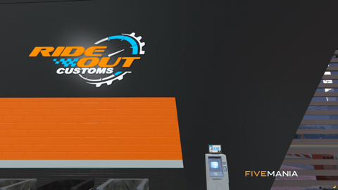 FIVEM Rideout Customs | Custom Mechanic Shop MLO | Interior & Exterior | Multiple Bays | Lounge Area | Add-On | Optimized | Fivem Ready | High Quality — image 13