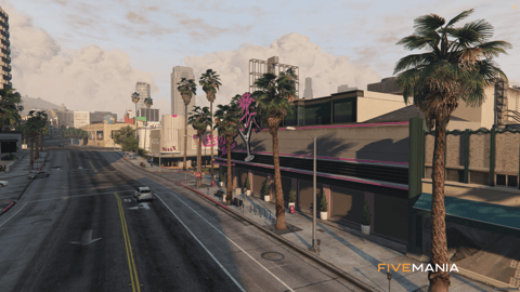 FIVEM Bahamas Club | Vibrant Nightclub MLO | Interior & Exterior | Custom Lighting | Dance Floor | Office | Add-On | Optimized | Fivem Ready | High Quality — image 3