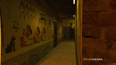 FIVEM Pharaoh Cafe | Egyptian Themed Cafe MLO | Interior & Exterior | Custom Props | Add-On | Optimized | Fivem Ready | High Quality — image 9