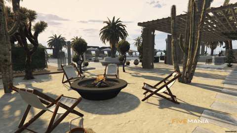 FIVEM Luma Beach Club | Exclusive Coastal Retreat MLO | Pool & Bar | Lounge Areas | Custom Props | Add-On | Optimized | Fivem Ready | High Quality — image 8