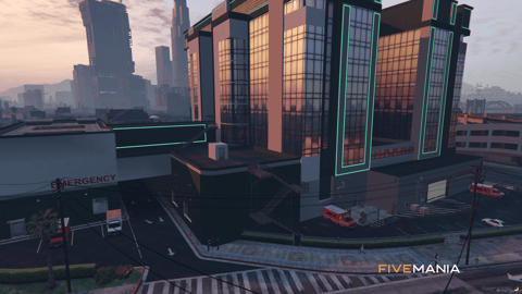 FIVEM Los Santos Medical Center V2 | Modern Hospital MLO | Interior & Exterior | Reception Area | Patient Rooms | Offices | Add-On | Optimized | Fivem Ready | High Quality — image 4