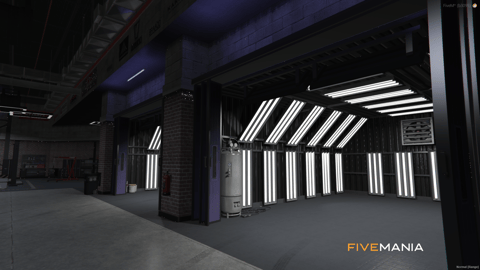 FIVEM Los Santos Customs | Expanded Mechanic Shop MLO | Interior & Exterior | Waiting Area | Storage Room | Add-On | Optimized | Fivem Ready | High Quality — image 8