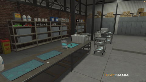 FIVEM Meth Lab | Hidden Industrial MLO | Interior & Exterior | Custom Props | Add-On | Optimized | Fivem Ready | High Quality — image 8