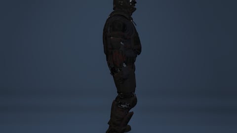 Kael | FiveM Male Ped | Armored Riot Officer | Multiple Outfits | Optimized & Fivem Ready [Add-On], image 6