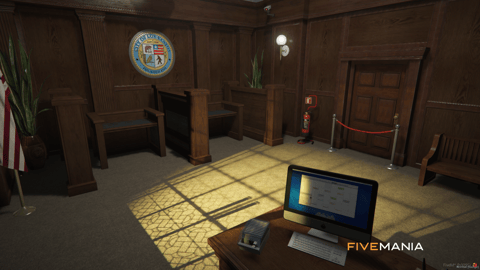 FIVEM City Hall Downtown | Grand Government MLO | Interior & Exterior | Add-On | Optimized | Fivem Ready | High Quality — image 33