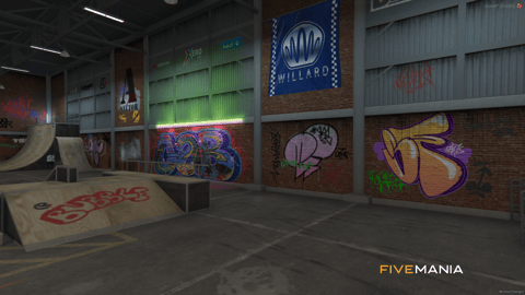 FIVEM Skate Zone Shop | Skate Park & Retail MLO | Interior & Exterior | Skate Ramps | Clothing & Bikes | Custom Props | Add-On | Optimized | Fivem Ready | High Quality — image 16