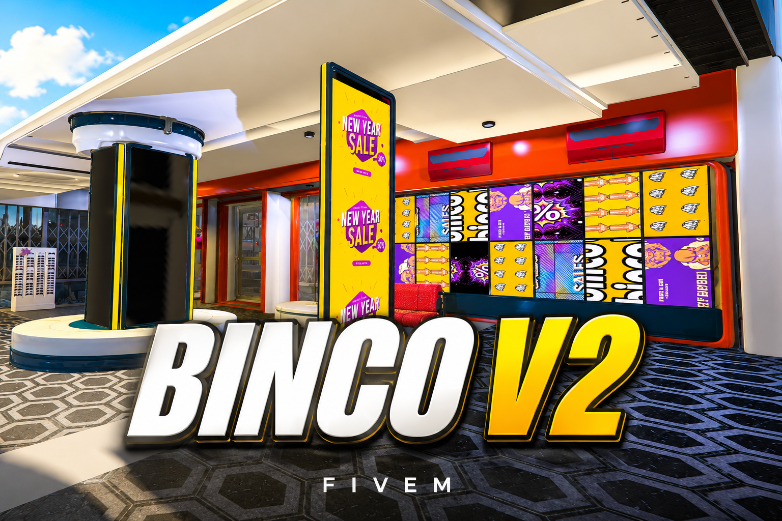 FIVEM Binco V2 | Clothing Store MLO | Interior & Exterior | Add-On | Optimized | Fivem Ready | High Quality