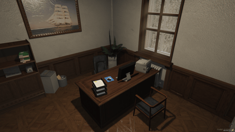 FIVEM Sandy Bank | Custom Bank MLO | Interior & Exterior | Offices | Security Room | Add-On | Optimized | Fivem Ready | High Quality — image 12