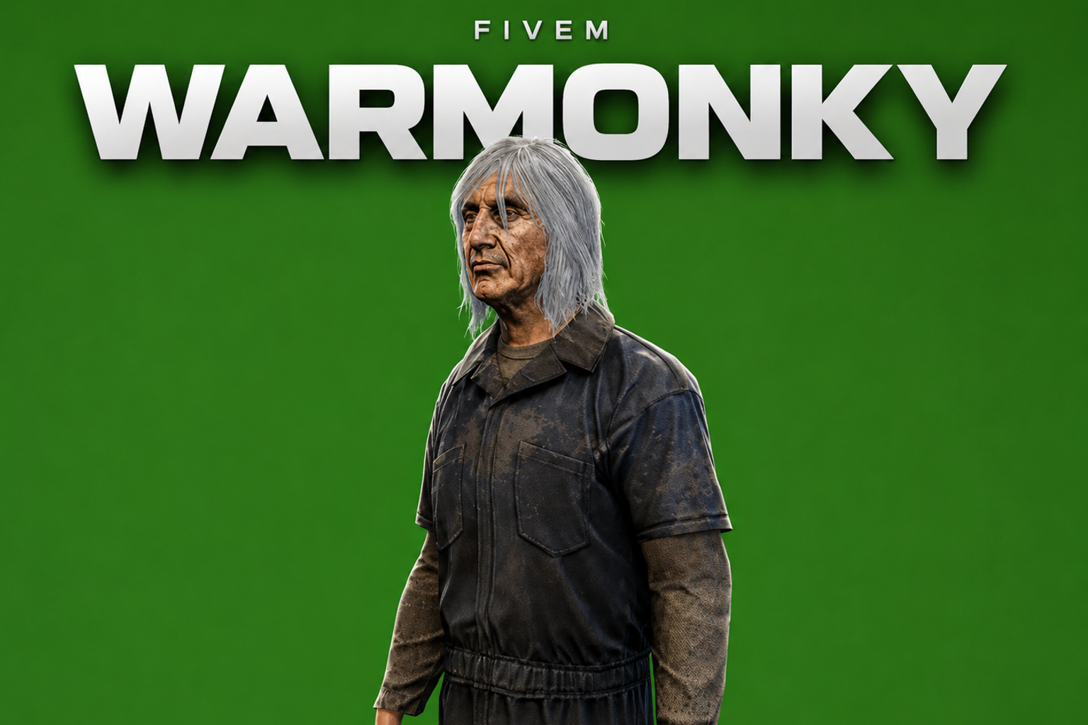 Warmonky | Custom Character | Multiple Outfits | Optimized & Fivem Ready [Add-On]