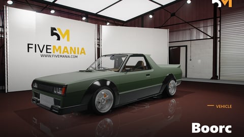 FIVEM Boorc | Custom Utility Vehicle [Unbadged] Add-On | Interior & Exterior | Custom Body Kit | Working Lights | Optimized | Fivem Ready | High Quality cover